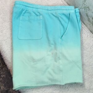 Original Use Aqua Ombre Cotton Shorts